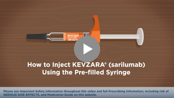 Resource Library | KEVZARA (sarilumab) injection 200 mg