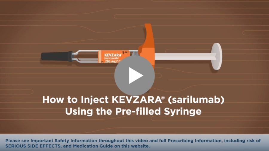 Resource Library | KEVZARA (sarilumab) injection 200 mg